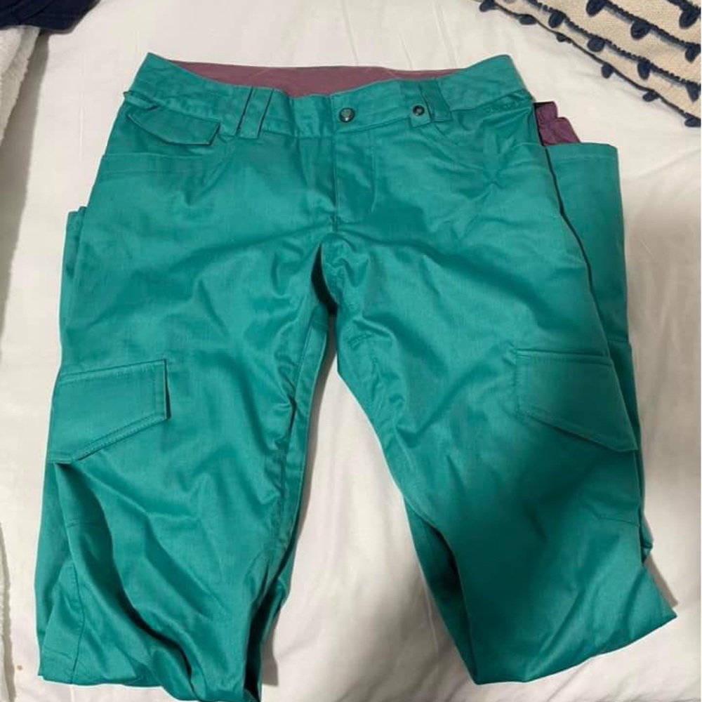 Teal / Turquoise Burton Snow Pants